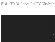 Tablet Screenshot of jenniferdurhamphotography.com